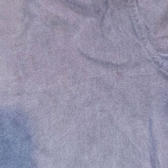 Nat Nast Shirt Mens XL Blue Embroidered Button Up Silk Camp Luxury Originals - Picture 15 of 15